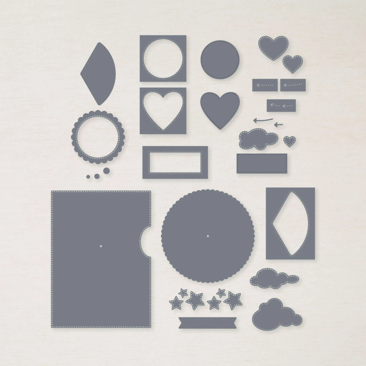 Stanzformen Der Richtige Dreh Von Stampin’ Up! 3 Stanzformen Der Richtige Dreh Von Stampin’ Up!