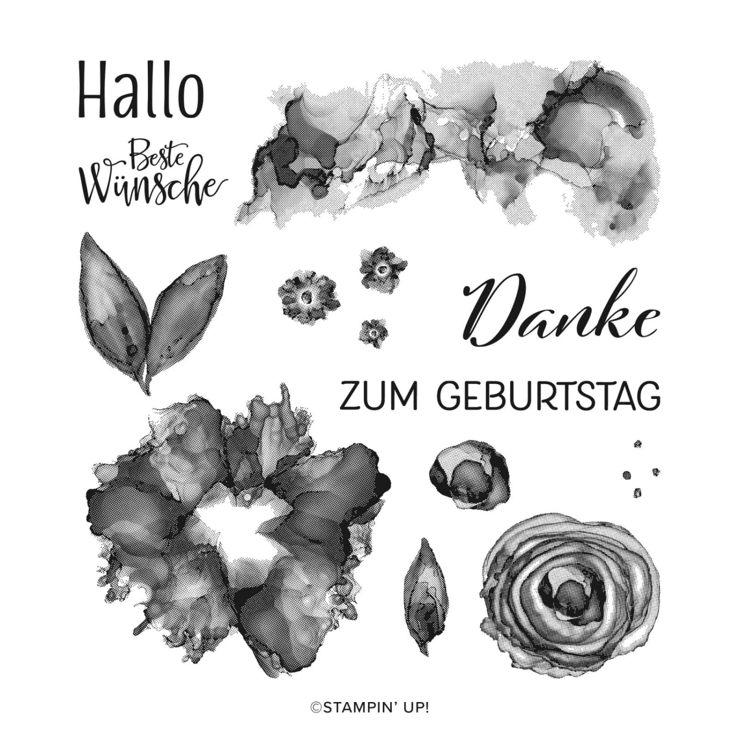 Stempelset Kunstvoll Koloriert Von Stampin’ Up! 3 Stempelset Kunstvoll Koloriert Von Stampin’ Up!