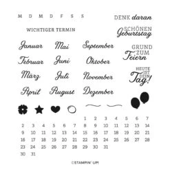 Klarsichtstempelset Kreative Tage Von Stampin’ Up!