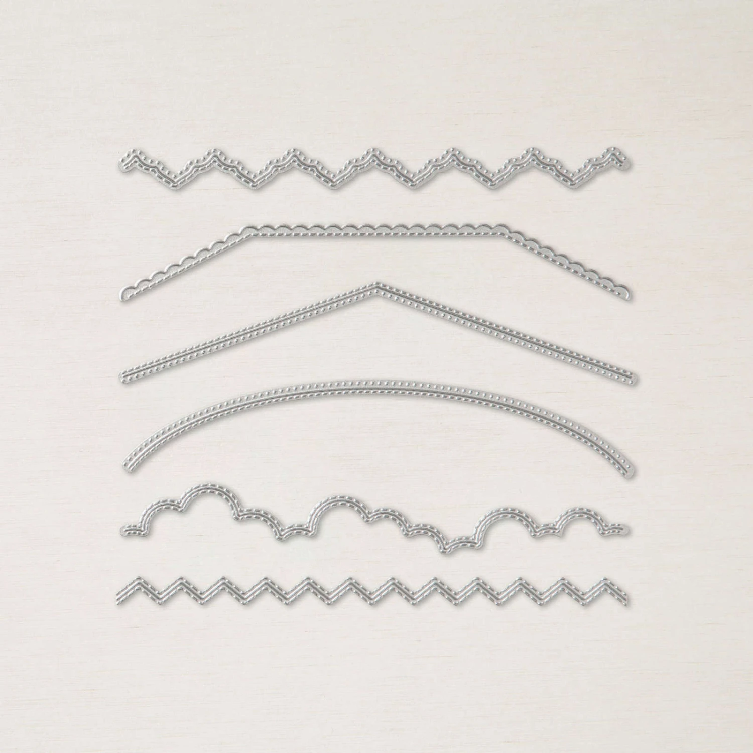 Stanzformen Basic-bordüren Von Stampin‘ Up! 4 Stanzformen Basic-bordüren Von Stampin‘ Up! – Bild 2