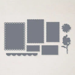 Stanzformen Gewellte Konturen Von Stampin‘ Up!