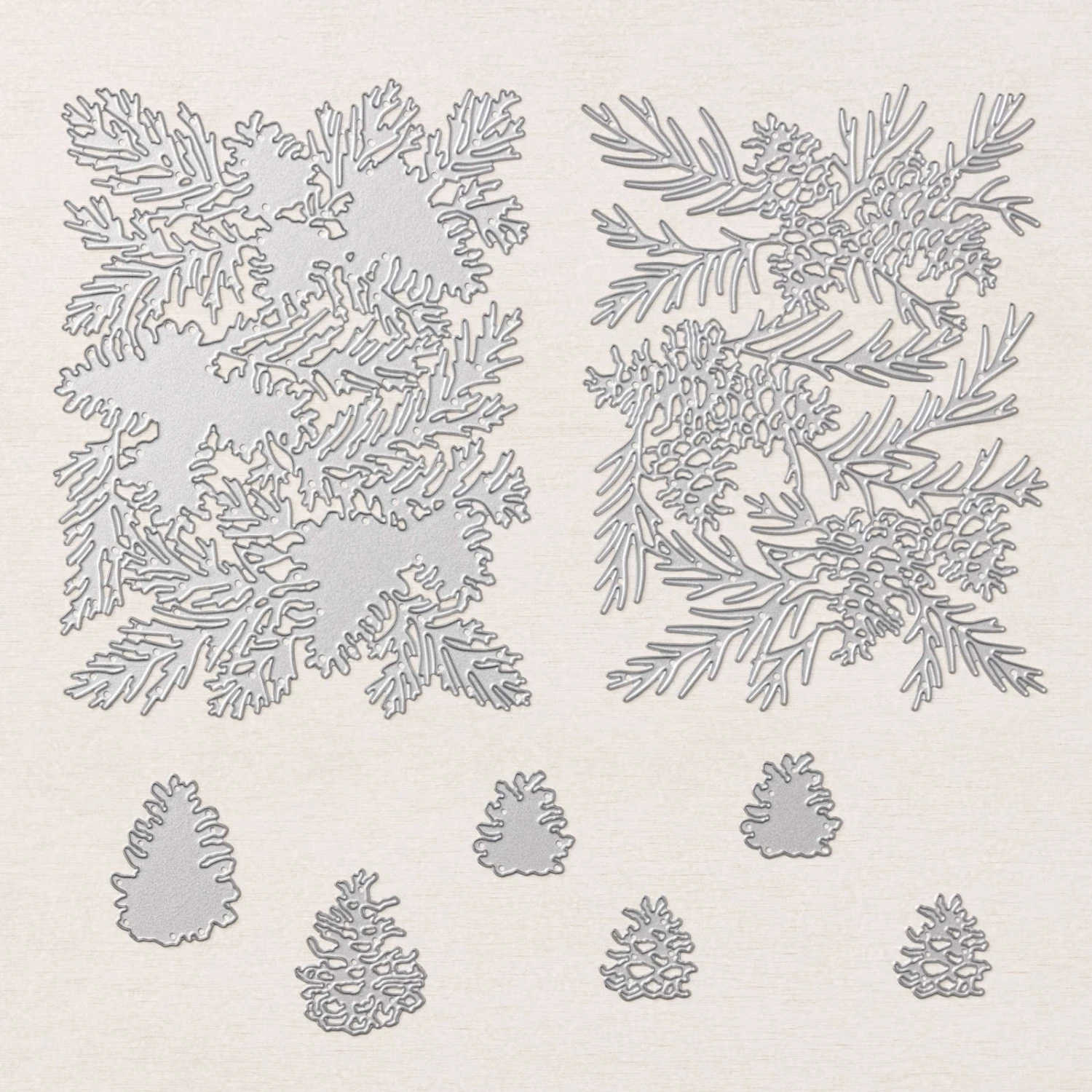 Stanzformen Weihnachtszapfen Von Stampin’ Up! 4 Stanzformen Weihnachtszapfen Von Stampin’ Up! – Bild 2