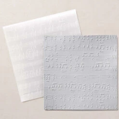 3-d-prägeform Notenblatt Von Stampin’ Up!