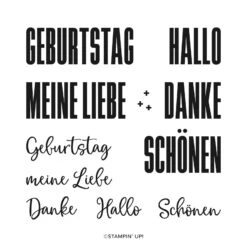 Klarsichtstempelset Große Wünsche Von Stampin’ Up!