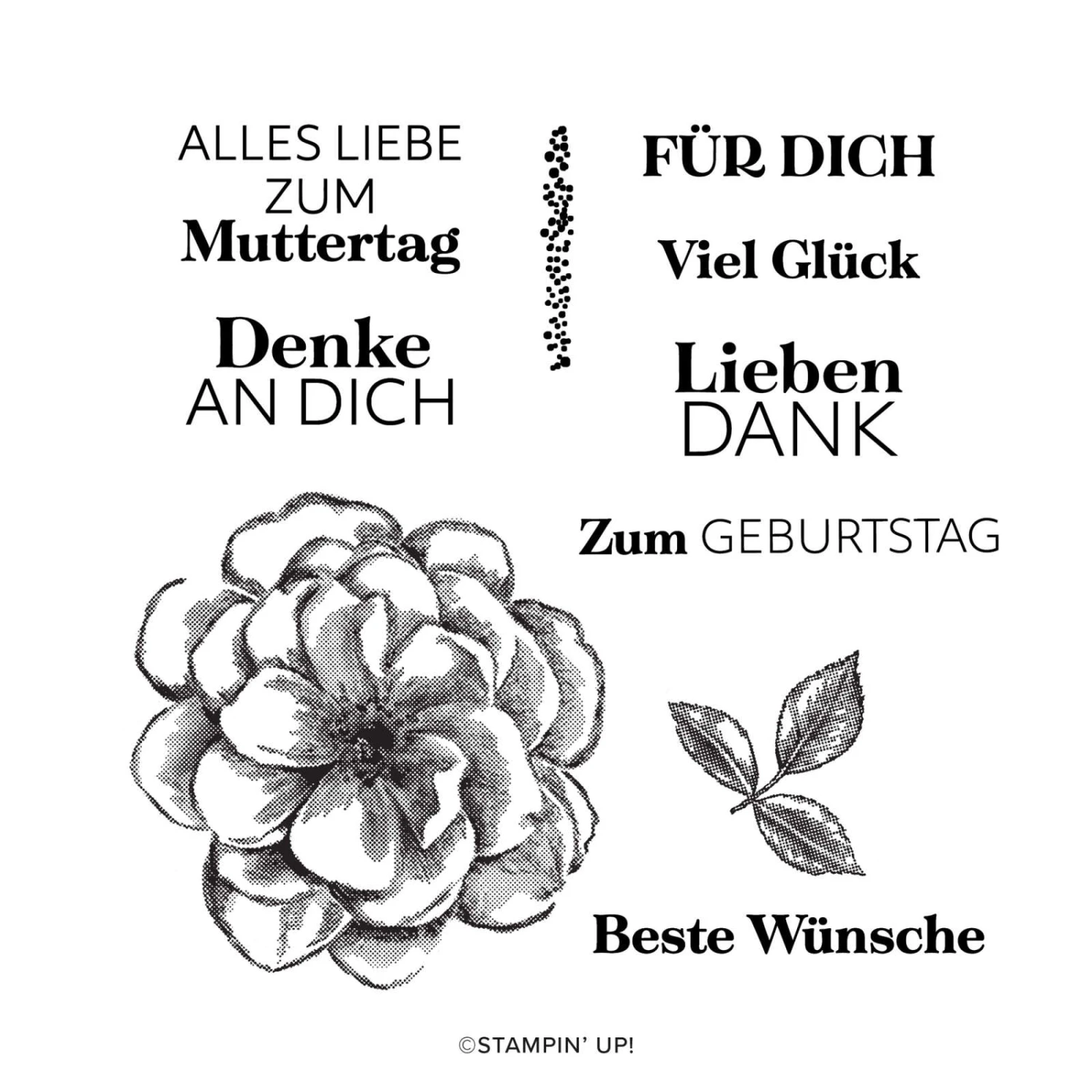 Komplett-set Nostalgische Rose Von Stampin’ Up! 5 Komplett-set Nostalgische Rose Von Stampin’ Up! – Bild 3