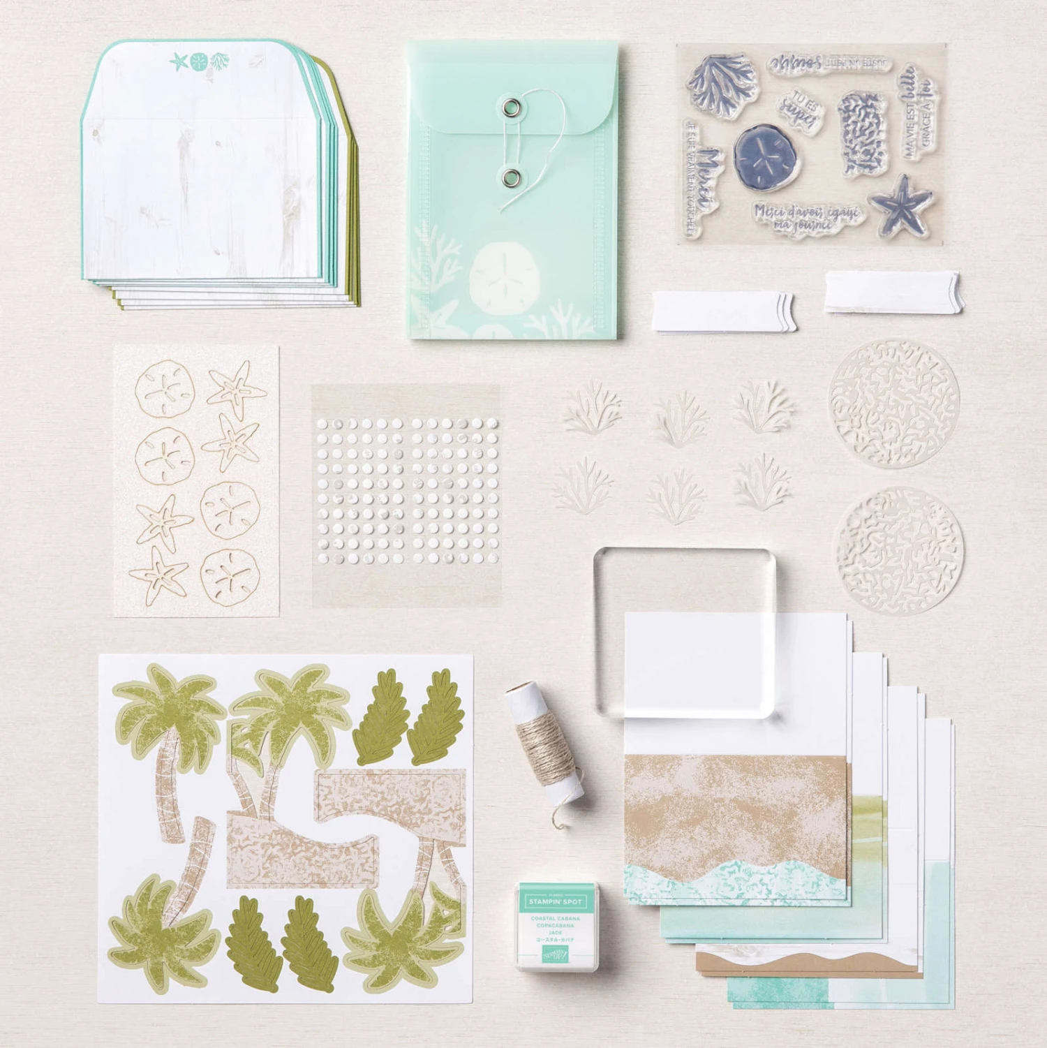 Komplett-set Kleines Lächeln Von Stampin' Up! 4 Komplett-set Kleines Lächeln Von Stampin' Up! – Bild 2