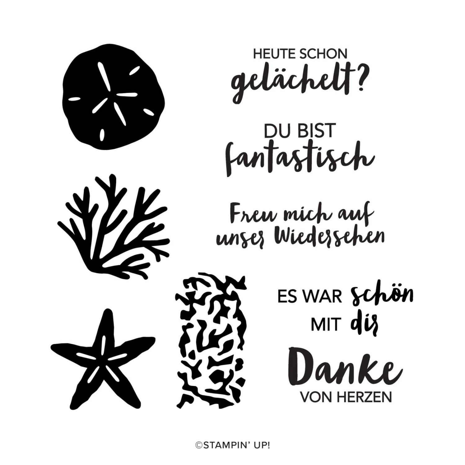 Komplett-set Kleines Lächeln Von Stampin' Up! 5 Komplett-set Kleines Lächeln Von Stampin' Up! – Bild 3