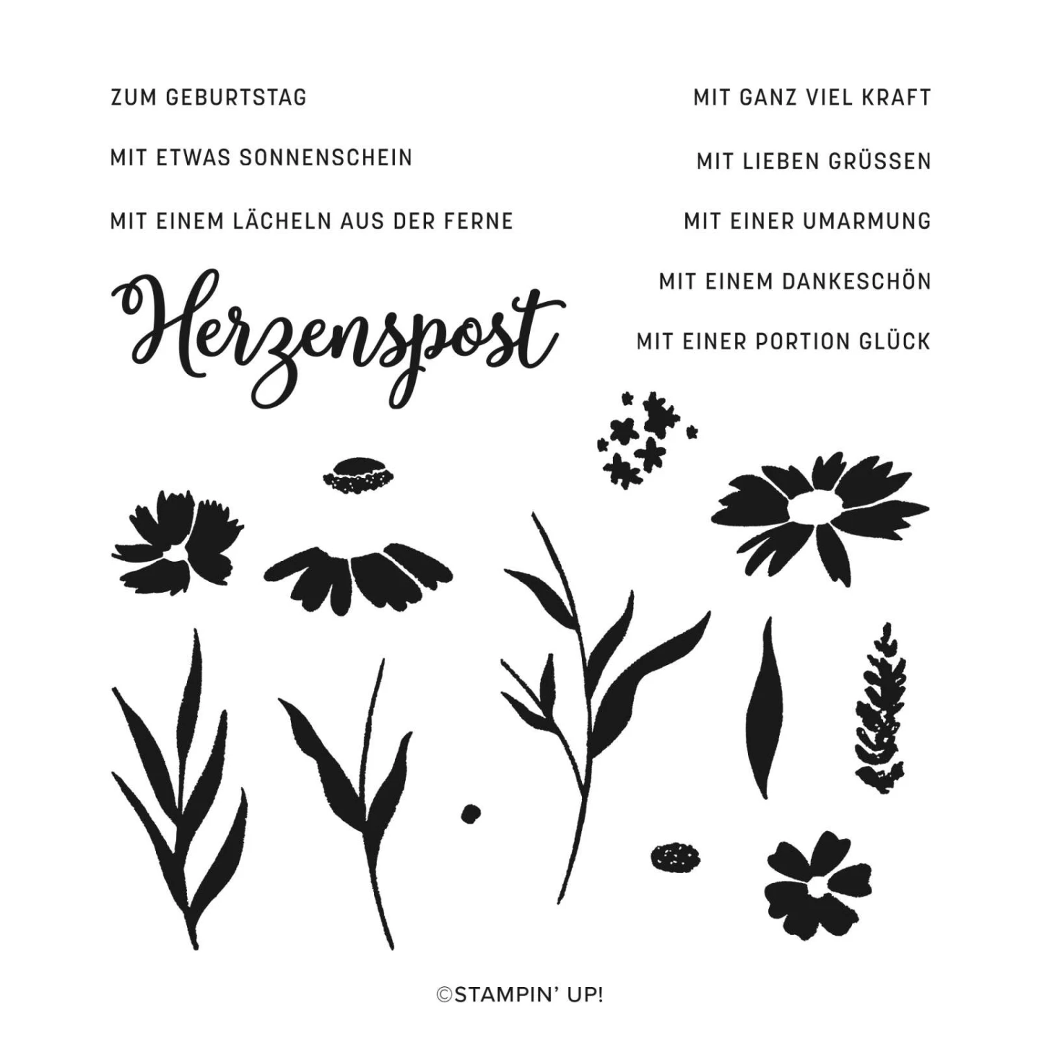 Stempelset Per Herzenspost Von Stampin’ Up! 3 Stempelset Per Herzenspost Von Stampin’ Up!