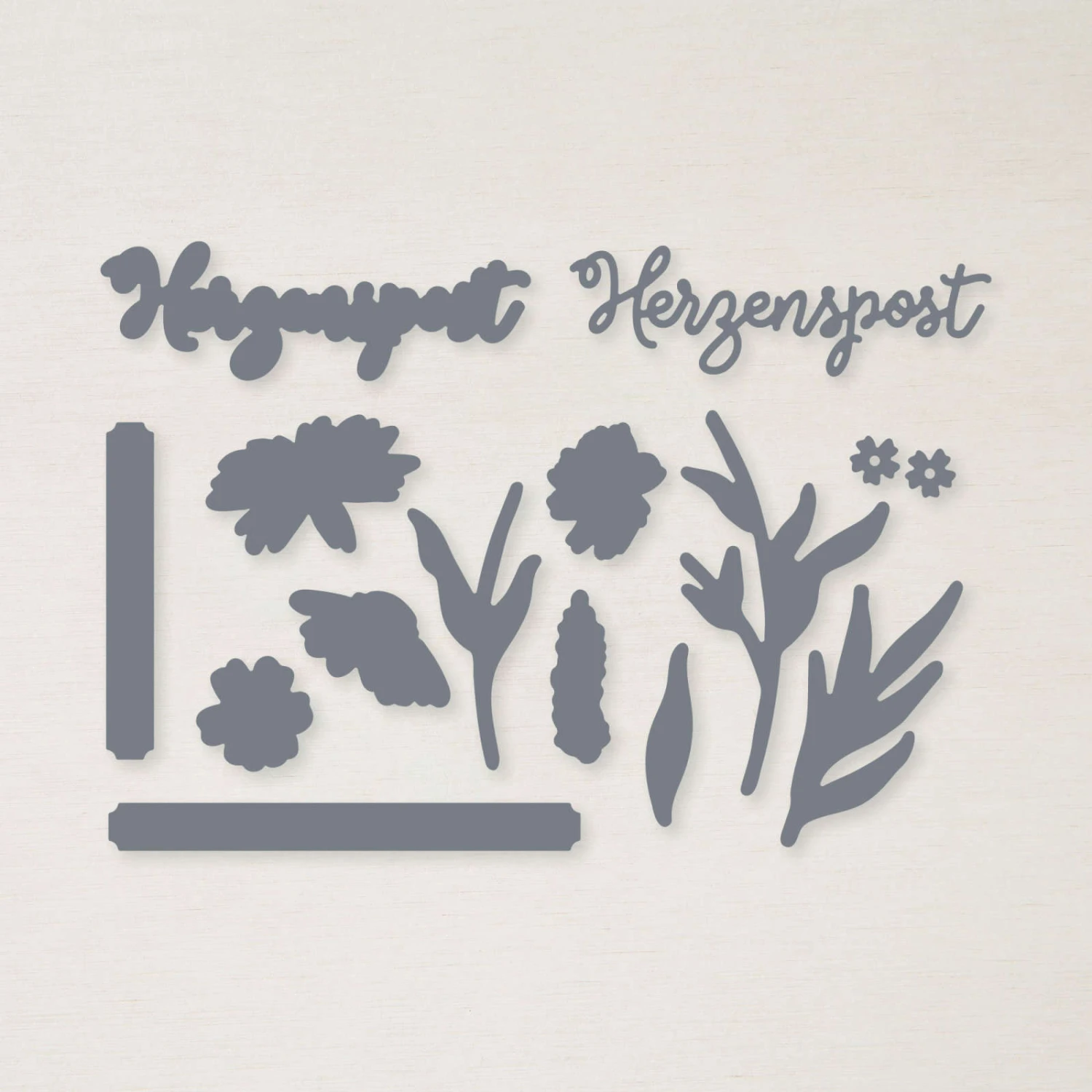 Stanzformen Herzenspost Von Stampin’ Up! 3 Stanzformen Herzenspost Von Stampin’ Up!