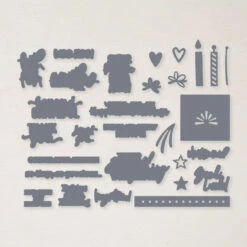 Stanzformen Gruß-silhouetten Von Stampin? Up!