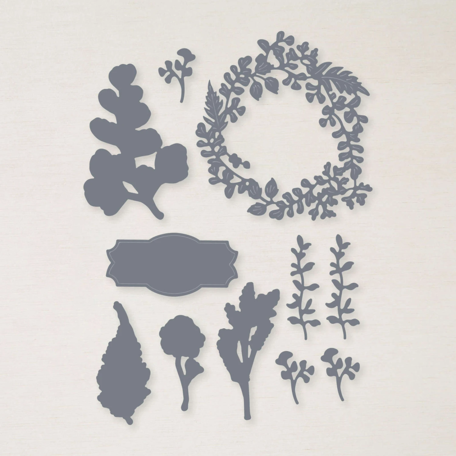 Stanzformen Naturinspiriert Von Stampin’ Up! 3 Stanzformen Naturinspiriert Von Stampin’ Up!