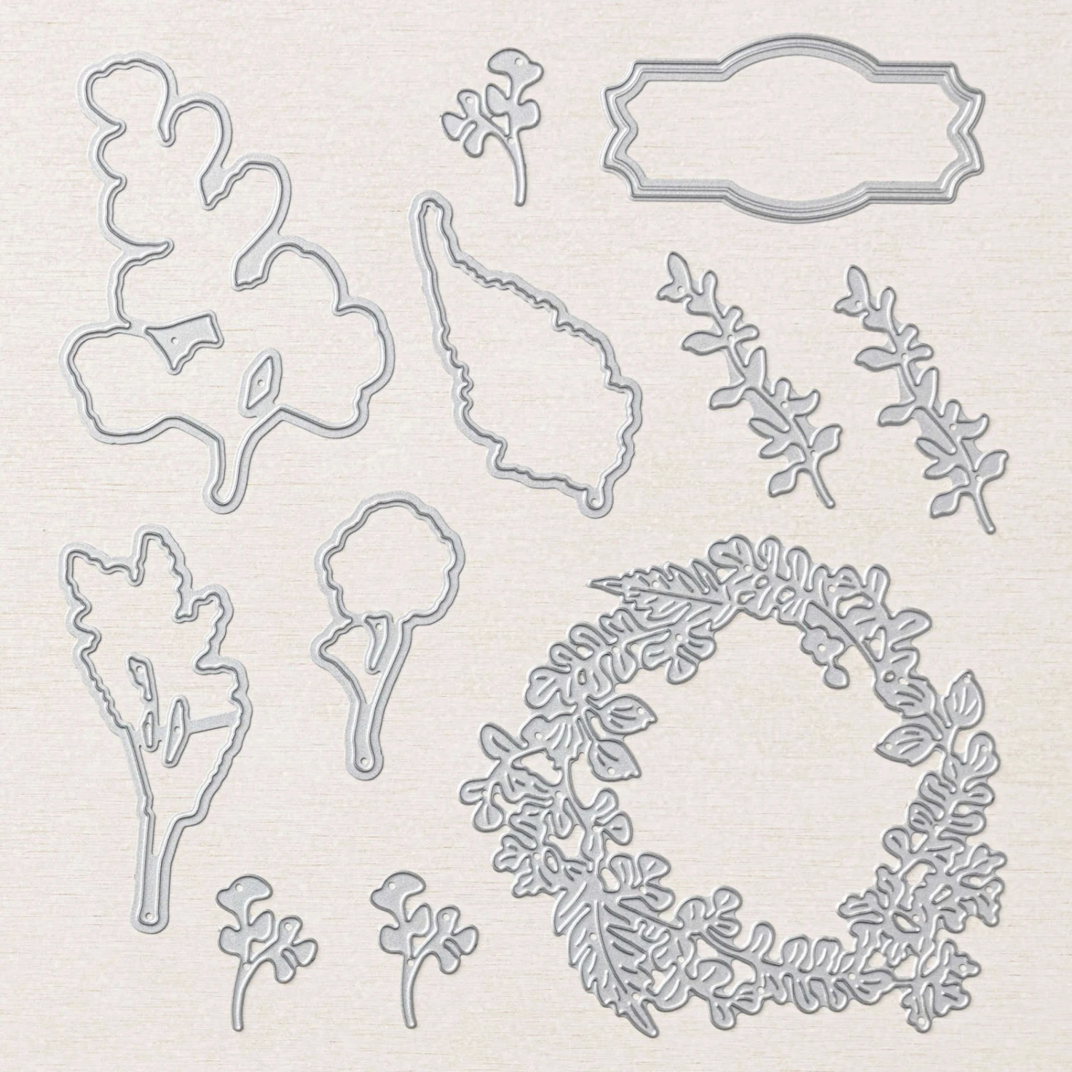 Stanzformen Naturinspiriert Von Stampin’ Up! 4 Stanzformen Naturinspiriert Von Stampin’ Up! – Bild 2