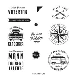 Stempelset Mein Lieber Mann! Von Stampin' Up!