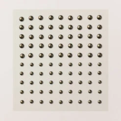 Selbstklebende, Runde Akzente In Metallic-optik Von Stampin’ Up!