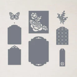 Stanzformen Designeretiketten Von Stampin’ Up!