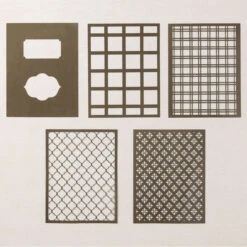 Dekoschablonen Künstlerischer Mix Von Stampin’ Up!