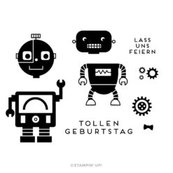 Kartenset Robotergrüße Von Stampin’ Up! 9 Kartenset Robotergrüße Von Stampin’ Up! -Stampin' Up Verkaufsgeschäft 159338o3