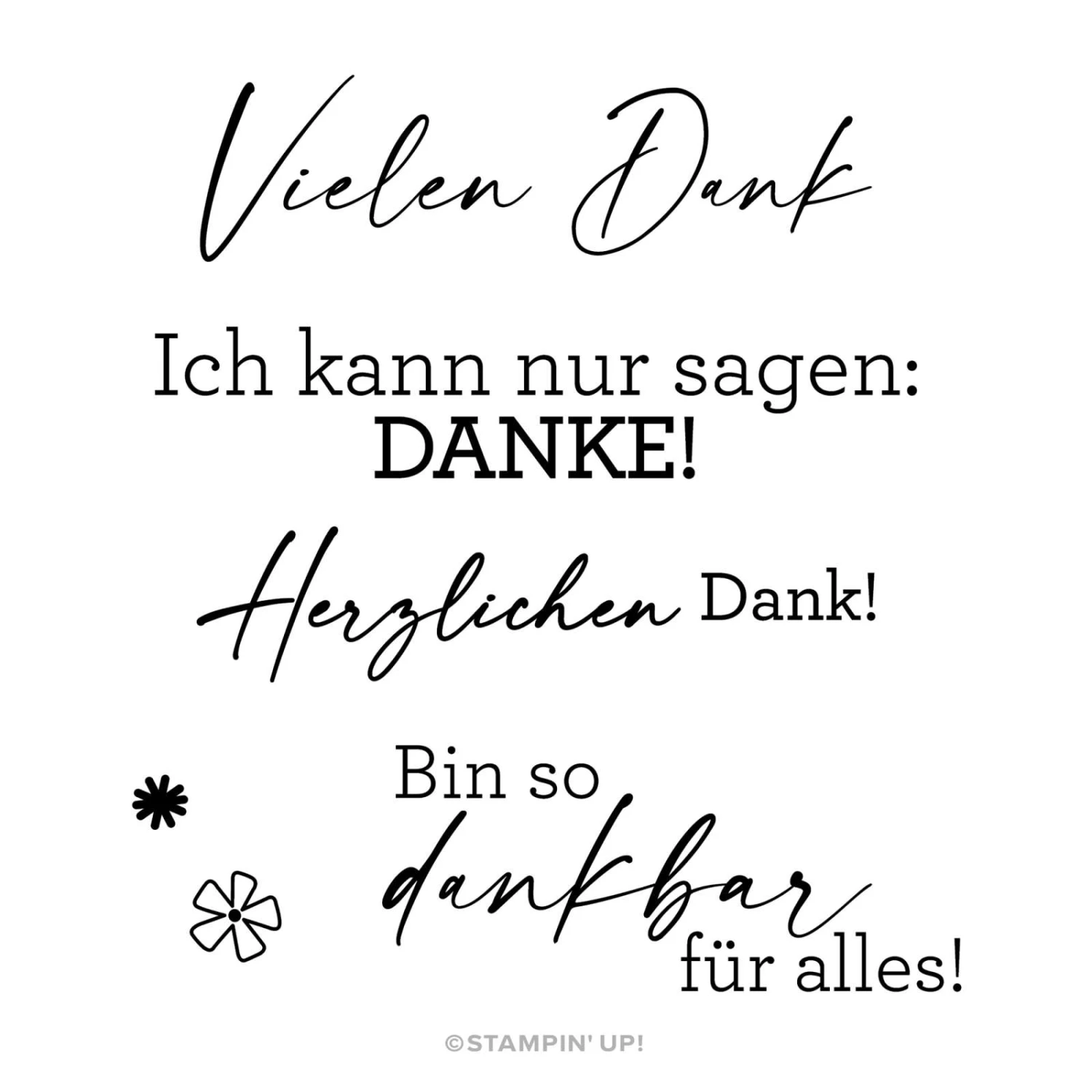 Komplett-kreativset Danke Vielmals Von Stampin’ Up! 4 Komplett-kreativset Danke Vielmals Von Stampin’ Up! – Bild 2