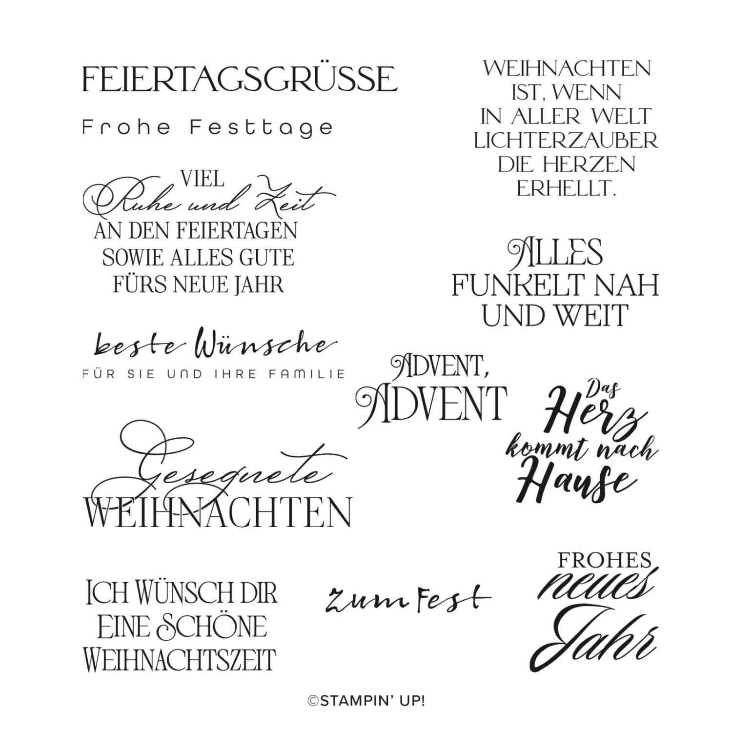 Stempelset Lichterzauber Von Stampin? Up! 3 Stempelset Lichterzauber Von Stampin? Up!