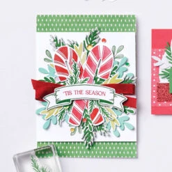 3/8" (1 Cm) Geschenkband Im Kombipack In Glutrot Und Gartengrün Von Stampin’ Up! -Stampin' Up Verkaufsgeschäft 159577o03