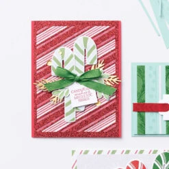 3/8" (1 Cm) Geschenkband Im Kombipack In Glutrot Und Gartengrün Von Stampin’ Up! -Stampin' Up Verkaufsgeschäft 159577o06