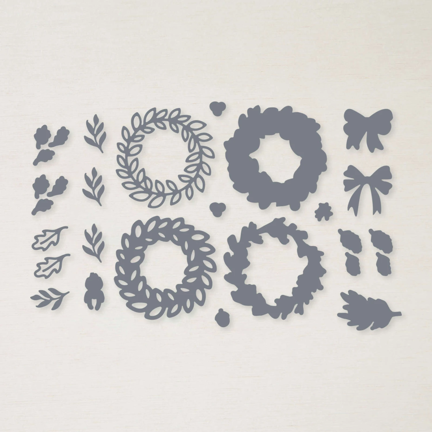 Stanzformen Papierkranz Von Stampin’ Up! 3 Stanzformen Papierkranz Von Stampin’ Up!