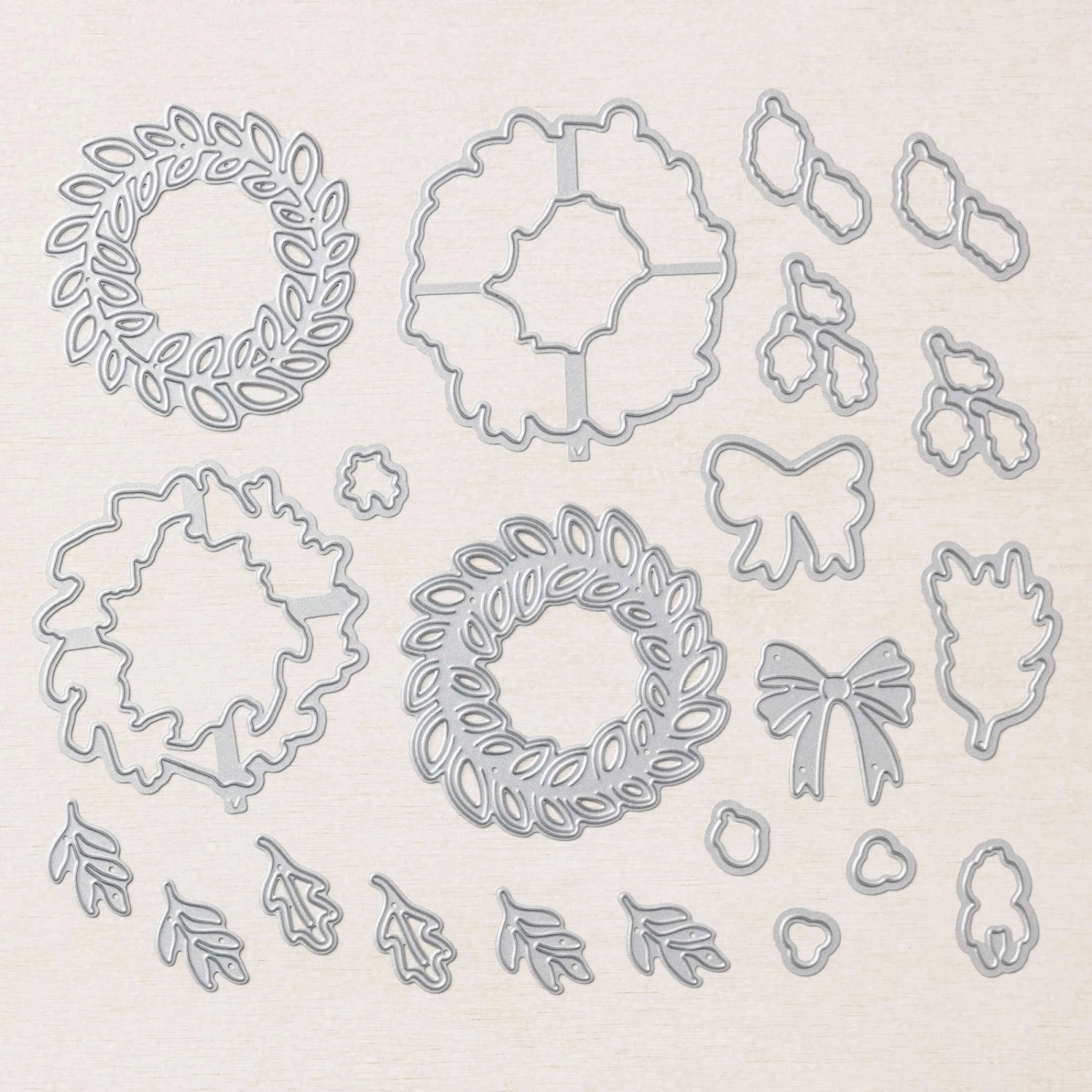 Stanzformen Papierkranz Von Stampin’ Up! 4 Stanzformen Papierkranz Von Stampin’ Up! – Bild 2