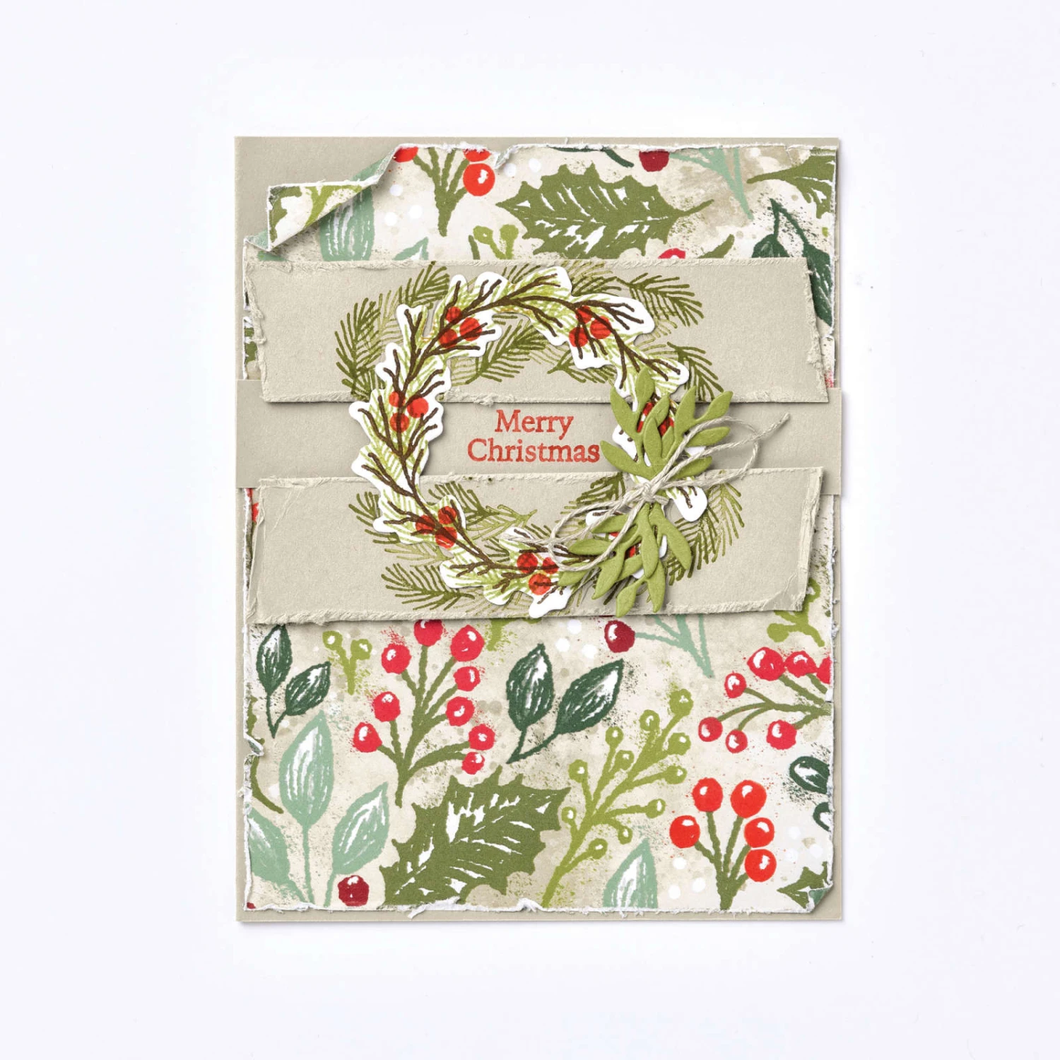 Stanzformen Papierkranz Von Stampin’ Up! 8 Stanzformen Papierkranz Von Stampin’ Up! – Bild 6