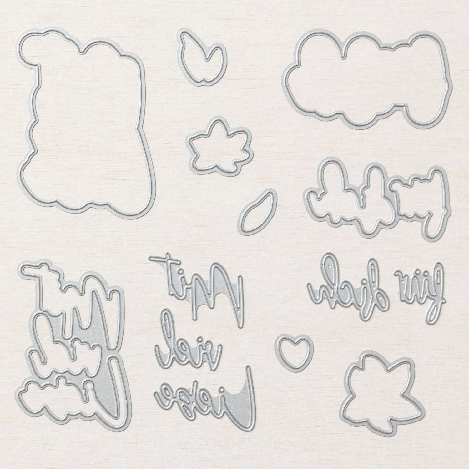 Stanzformen Lieb Gesagt Von Stampin’ Up! 4 Stanzformen Lieb Gesagt Von Stampin’ Up! – Bild 2