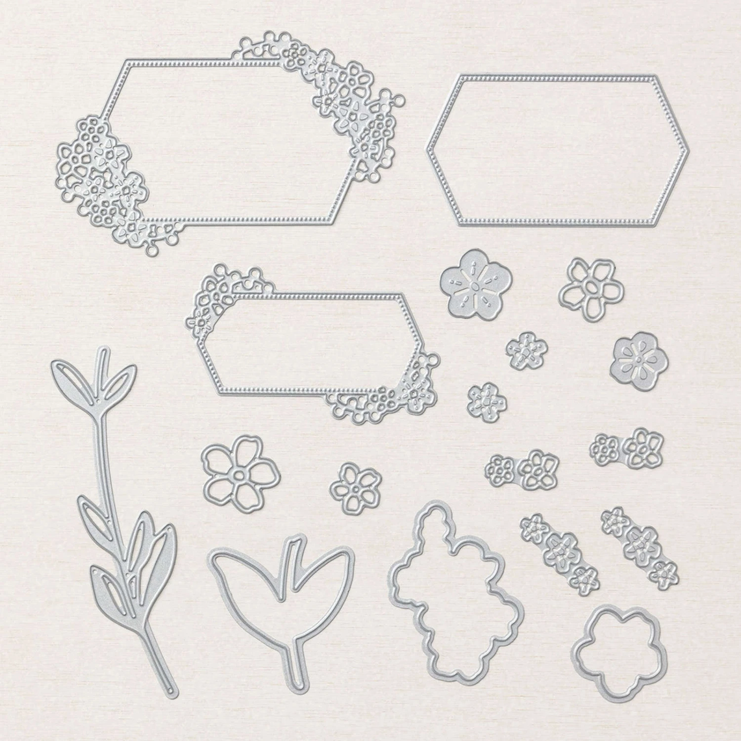 Stanzformen Schöner Park Von Stampin’ Up! 4 Stanzformen Schöner Park Von Stampin’ Up! – Bild 2