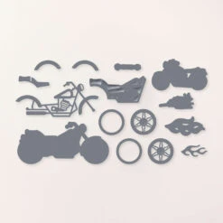 Stanzformen Motorrad-fahrt Von Stampin’ Up!