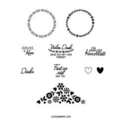 Komplett-kreativset Süße Liebesgrüße Von Stampin’ Up! -Stampin' Up Verkaufsgeschäft 161130o02