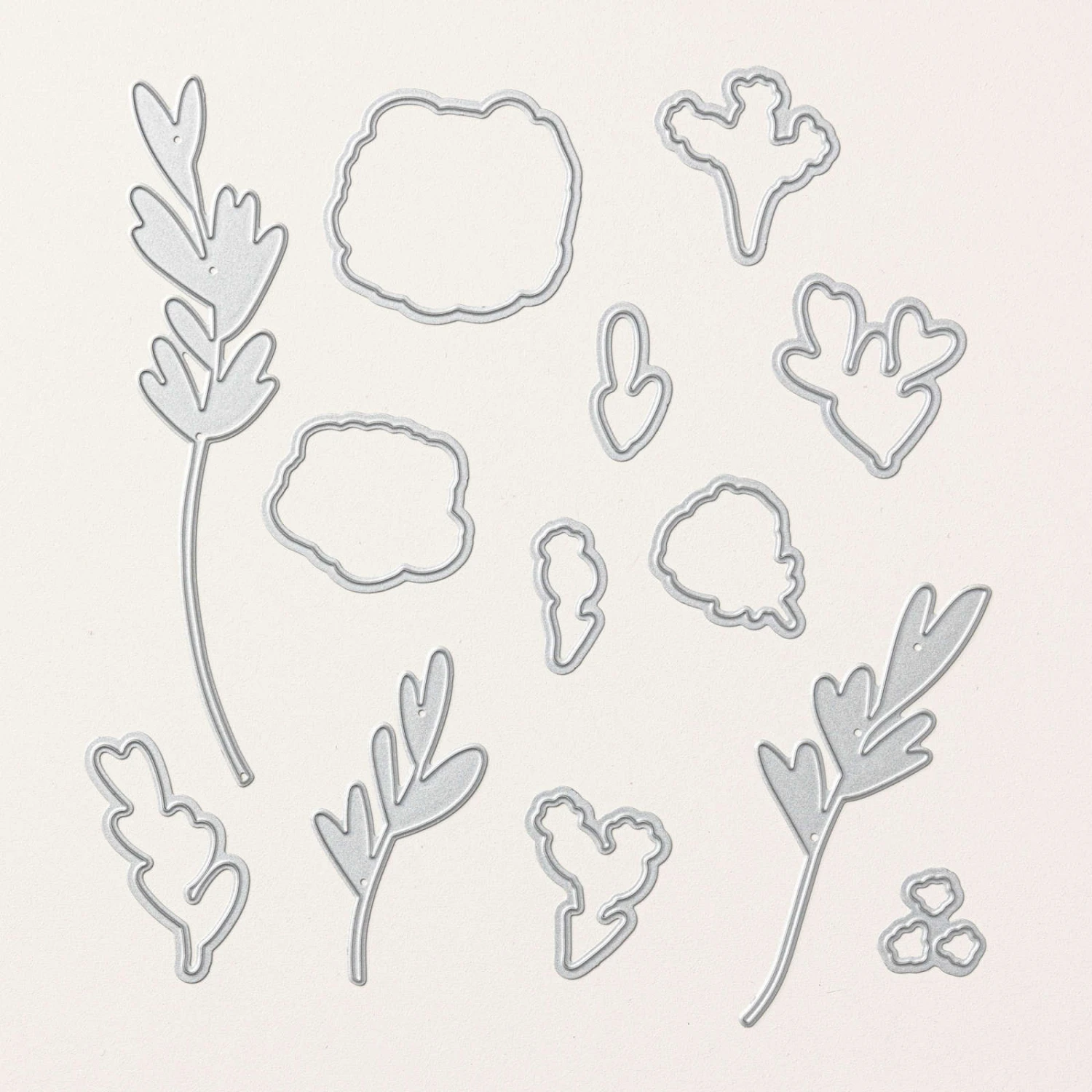 Stanzformen Stilvoller Strauß Von Stampin’ Up! 4 Stanzformen Stilvoller Strauß Von Stampin’ Up! – Bild 2