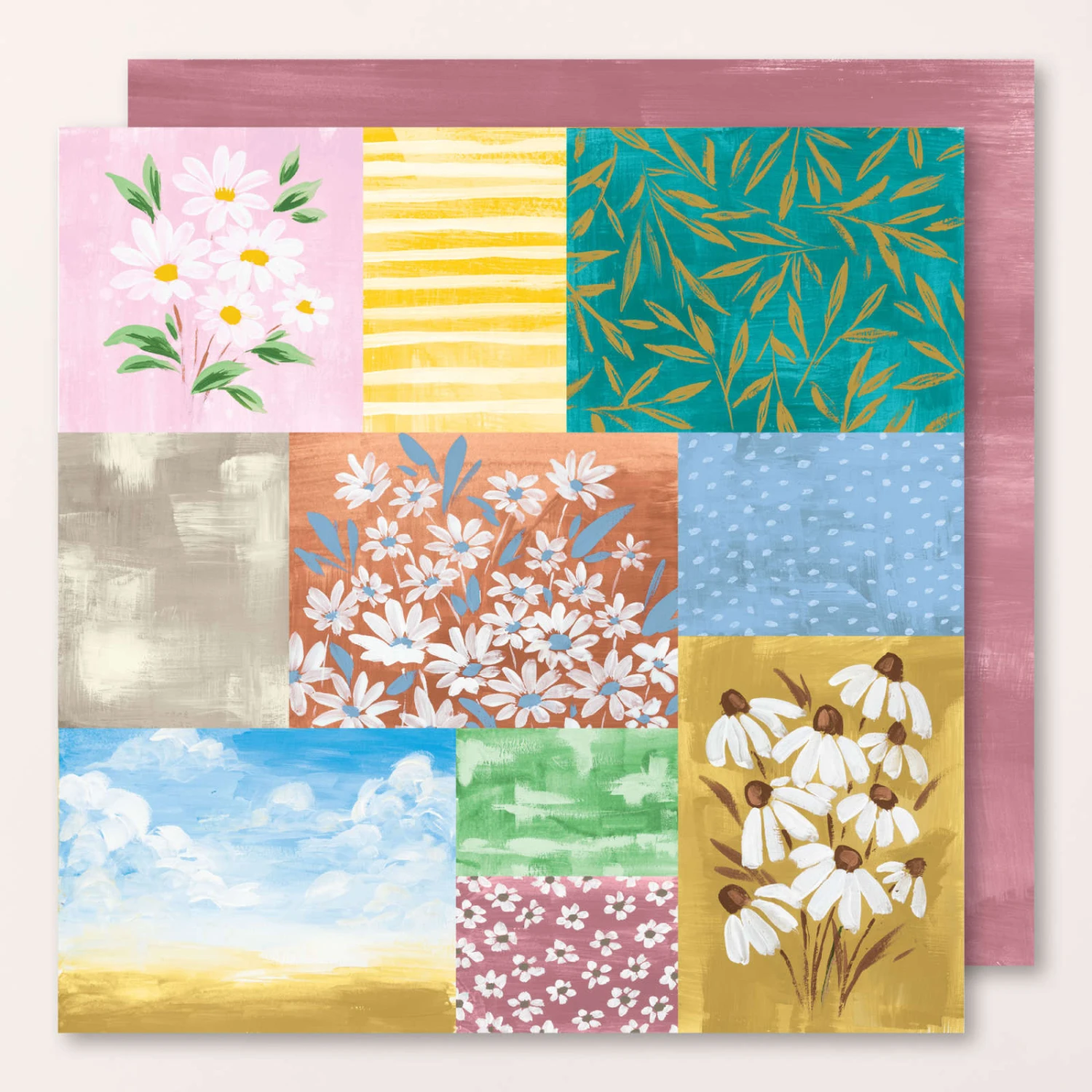 Designerpapier 12" X 12" (30,5 X 30,5 Cm) Gänseblümchentraum Von Stampin’ Up! 4 Designerpapier 12" X 12" (30,5 X 30,5 Cm) Gänseblümchentraum Von Stampin’ Up! – Bild 2