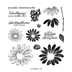Stampin' Up Verkaufsgeschäft 18 Stempelset Charmante Gänseblümchen Von Stampin’ Up!