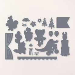 Stanzformen Zuckersüßer Zoo Von Stampin’ Up!