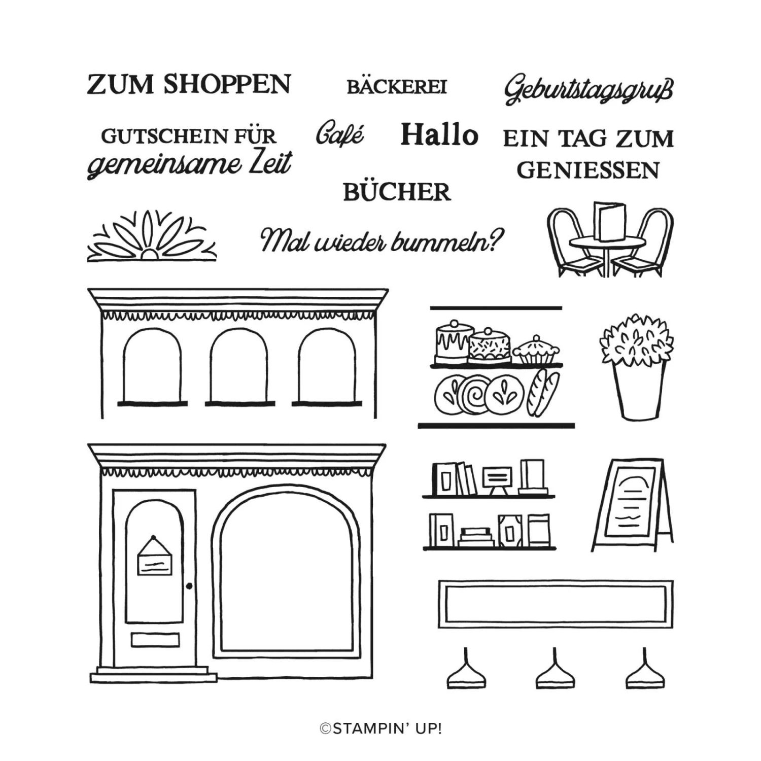 Produktpaket Bummelzeit Mit Stempeln Und Stanzformen Von Stampin’ Up! 4 Produktpaket Bummelzeit Mit Stempeln Und Stanzformen Von Stampin’ Up! – Bild 2