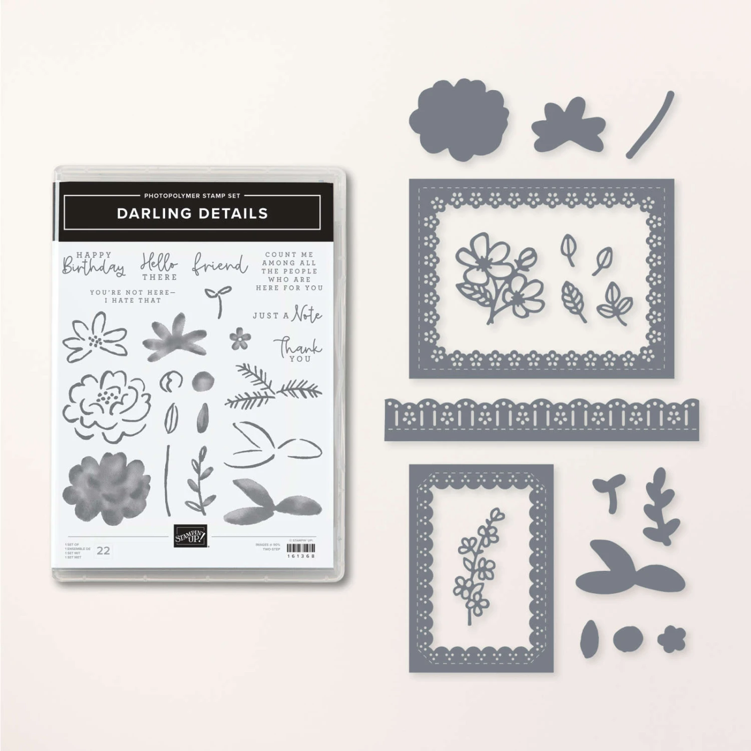 Produktpaket Darling Details Von Stampin’ Up! 3 Produktpaket Darling Details Von Stampin’ Up!