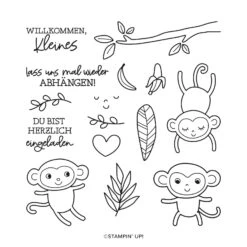 Stempelset Äffchen Von Stampin’ Up!