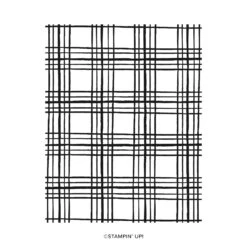 Hintergrundstempel Sketched Plaid Von Stampin’ Up!