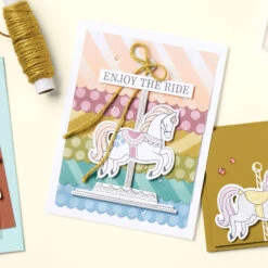 Produktpaket Carousel Horses Von Stampin’ Up! -Stampin' Up Verkaufsgeschäft 161466o32