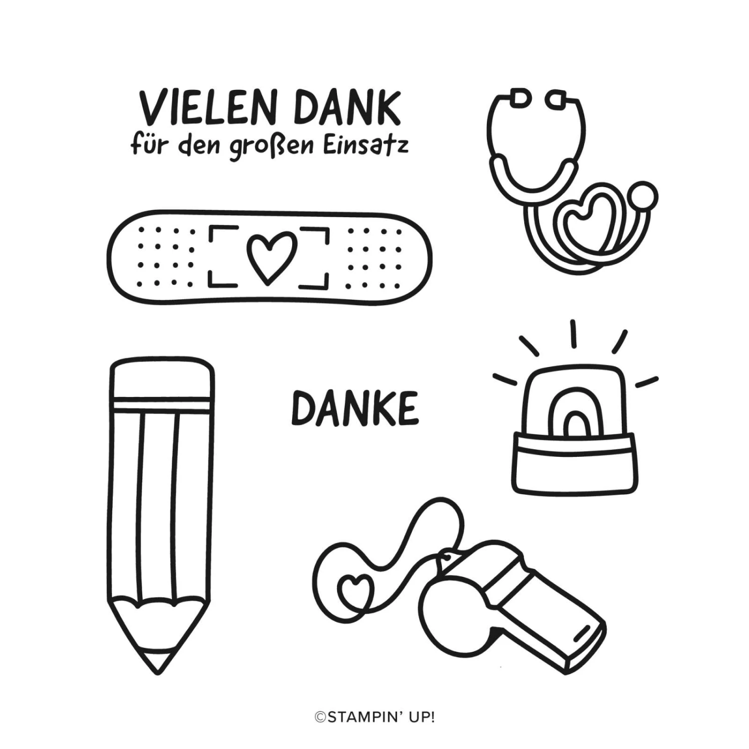 Stempelset Ein Danke Für Alle Fälle Von Stampin’ Up! 3 Stempelset Ein Danke Für Alle Fälle Von Stampin’ Up!