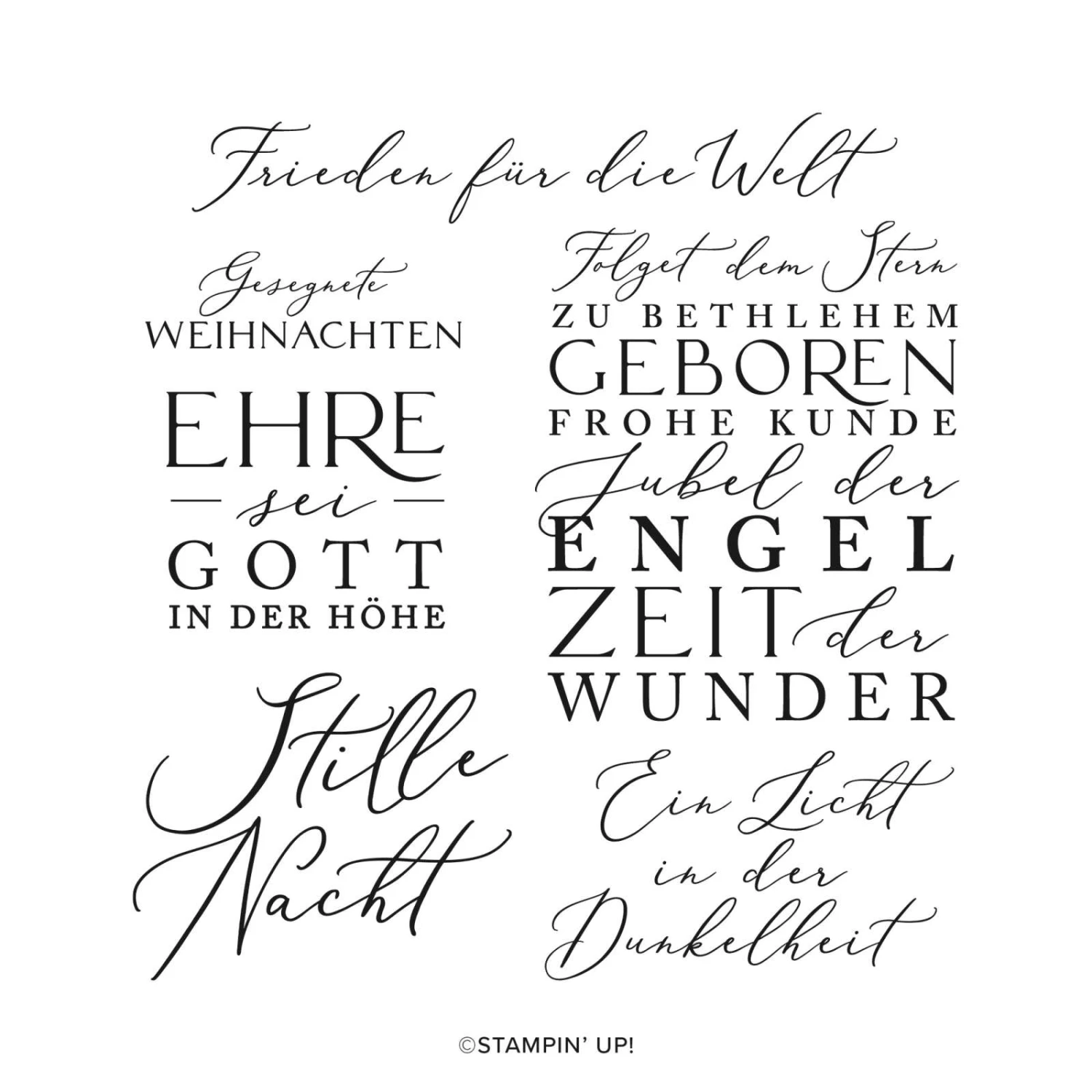 Stempelset Nacht Der Wunder Von Stampin’ Up! 3 Stempelset Nacht Der Wunder Von Stampin’ Up!