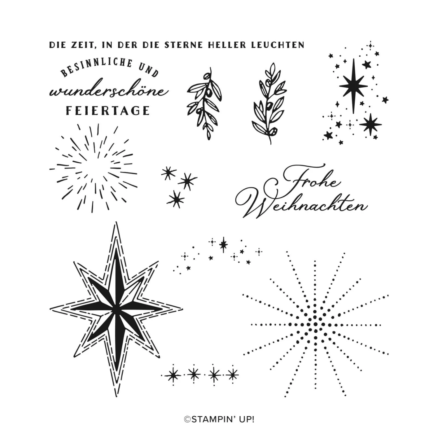 Stempelset Nacht Voller Sterne Von Stampin’ Up! 3 Stempelset Nacht Voller Sterne Von Stampin’ Up!