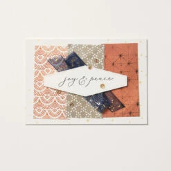 1/2" (1,3 Cm) Geschenkband Mit Glitter In Marineblau Und Gold Von Stampin’ Up! -Stampin' Up Verkaufsgeschäft 162011o34