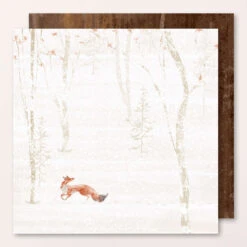 Designerpapier 6" X 6" (15,2 X 15,2 Cm) Schlittenfahrt Im Schnee Von Stampin’ Up! -Stampin' Up Verkaufsgeschäft 162118o02