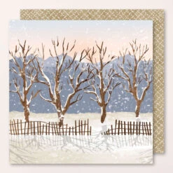 Designerpapier 6" X 6" (15,2 X 15,2 Cm) Schlittenfahrt Im Schnee Von Stampin’ Up! -Stampin' Up Verkaufsgeschäft 162118o03