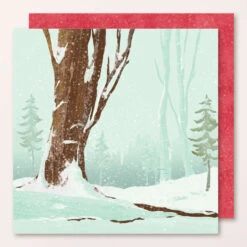 Designerpapier 6" X 6" (15,2 X 15,2 Cm) Schlittenfahrt Im Schnee Von Stampin’ Up! -Stampin' Up Verkaufsgeschäft 162118o07