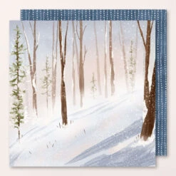 Designerpapier 6" X 6" (15,2 X 15,2 Cm) Schlittenfahrt Im Schnee Von Stampin’ Up! -Stampin' Up Verkaufsgeschäft 162118o14