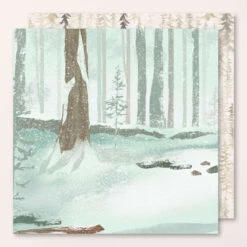 Designerpapier 6" X 6" (15,2 X 15,2 Cm) Schlittenfahrt Im Schnee Von Stampin’ Up! -Stampin' Up Verkaufsgeschäft 162118o18